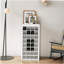 Buffet armoire à vin modulaire couleur blanche WHITE 32