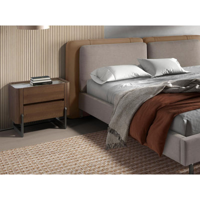 60cm W Manufactured Wood Bedside Table