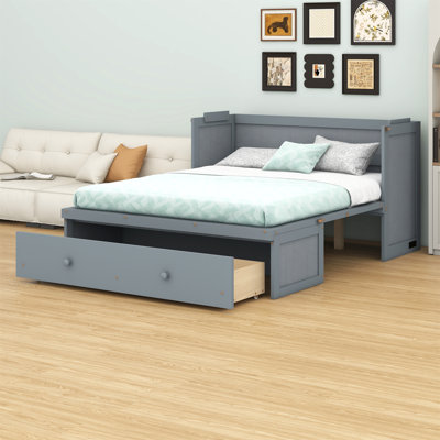 Murphy Bed With USB Port And A Large Drawer