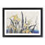 Grasshopper & Iris Flowers by Katsushika Hokusai - Picture Frame Painting Print-55608701-55608700