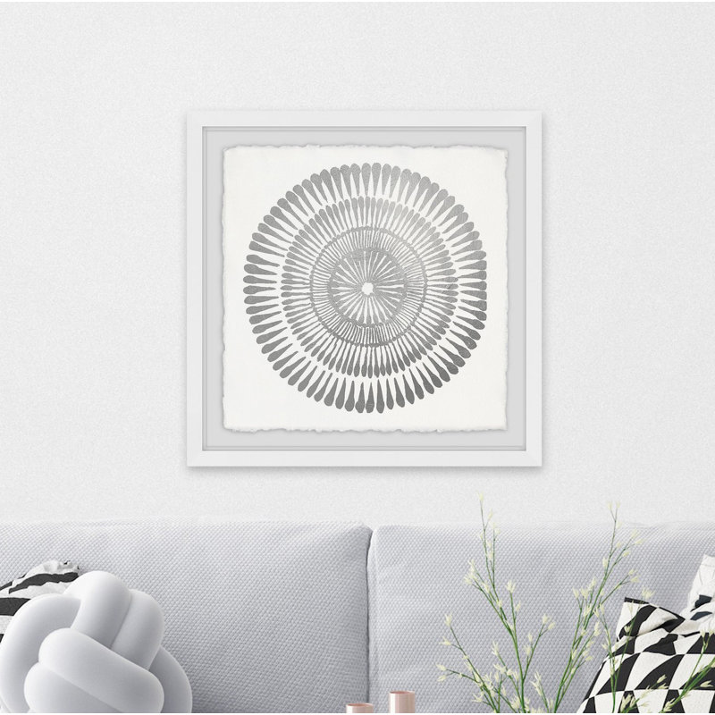 « fleuri floral floral », impression encadrée, H 12 po x l 12 po x P 3,5 po