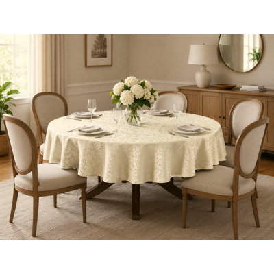 Nappe florale ronde