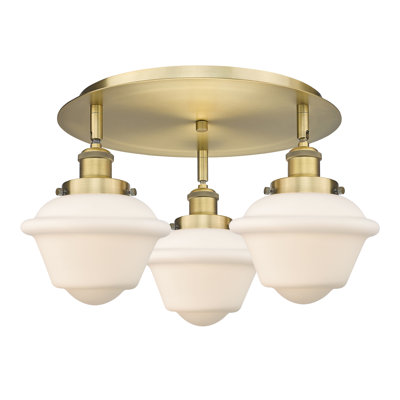 Grourke Glass Flush Mount