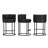 26" Sculptural Swivel Modern Counter Stool-2027557715
