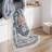Medallion Non Slip Washable Rug(Red)-318561594