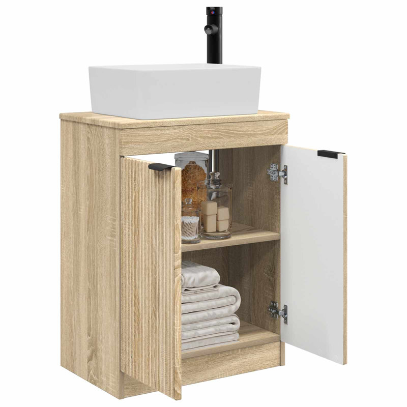 540 mm Bathroom Vanity, Sonoma Oak