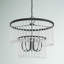 Lustre unique à 5 lumières avec détails en cristal Kingsville-89961207