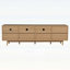 Console média moderne en bois