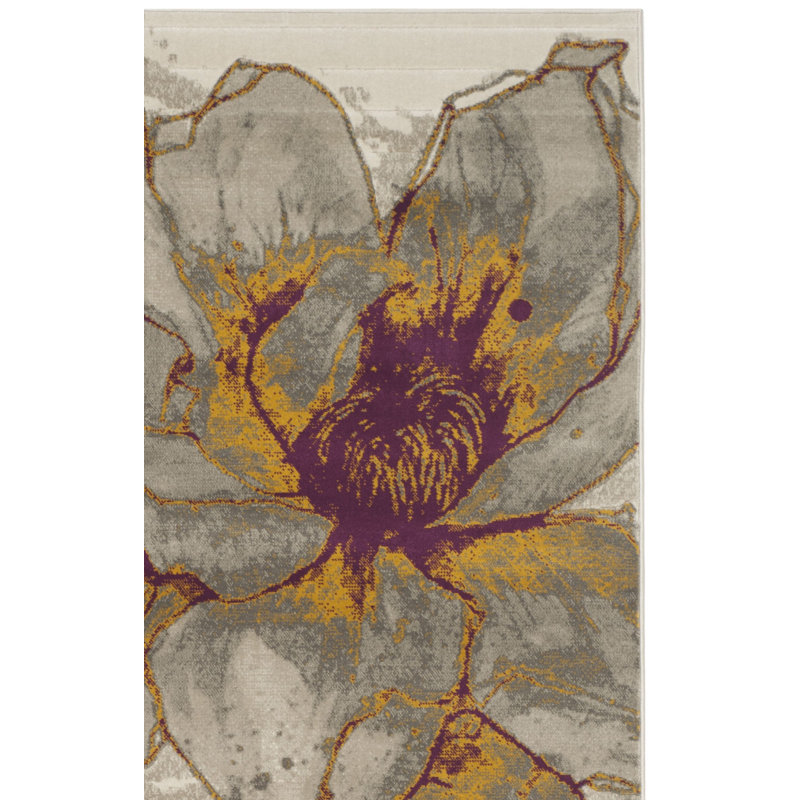 Daphne Performance Floral Rug, Runner 2'4" x 11'