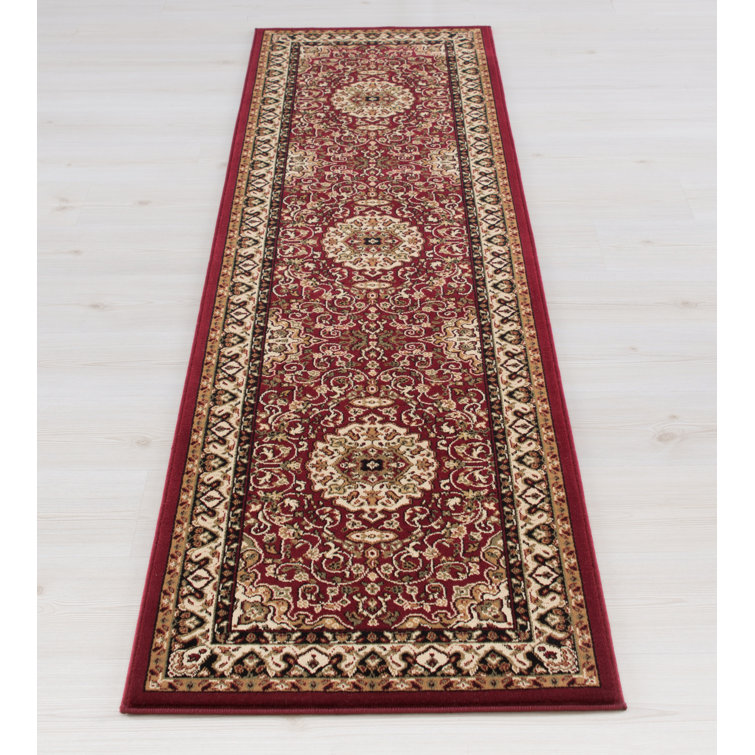 Tapis brun / rouille Izaiah