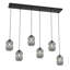 Atmanand 6 - Light Matte Black Pendant-1120779316