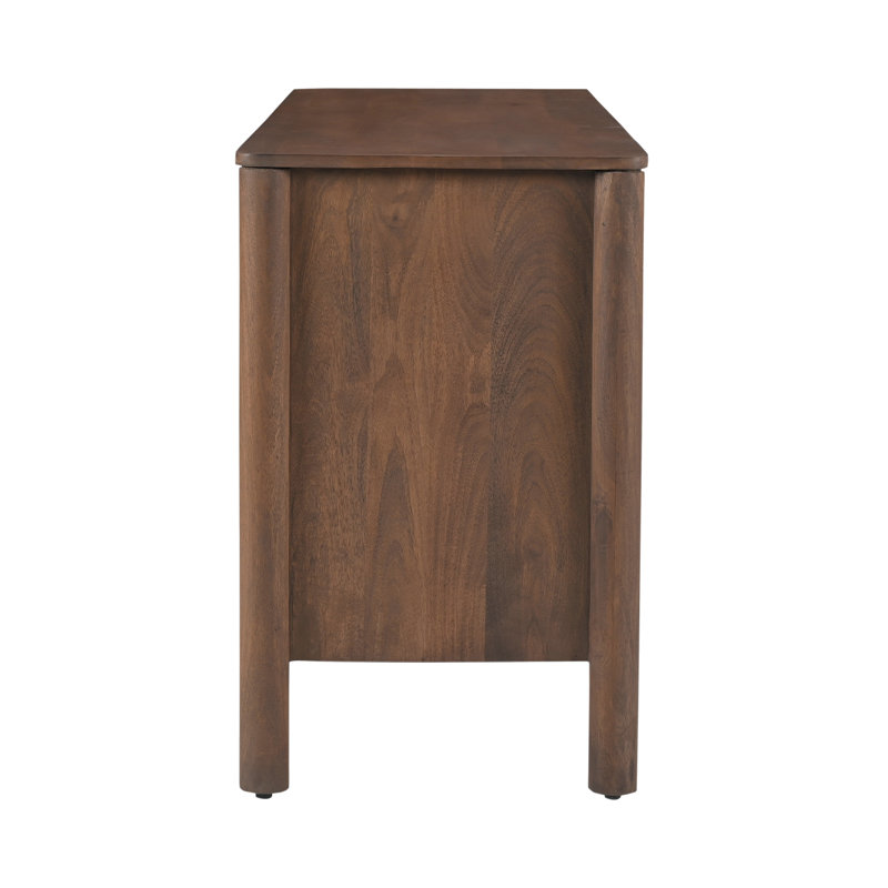 Wiley 6 - Drawer Solid Wood Dresser