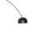 Eckehard 75.6'' Black Arched Floor Lamp-259637530