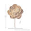 Tige de magnolia incrustée glacée 24 po 24 po-1421928427