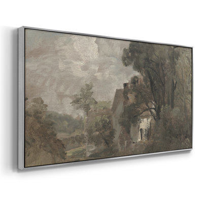 Série paysage - DCC XXXVI - Toile tendue avec châssis encadré - Prêt à être accroché