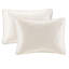 Couvre-lit réversible de couleur crème - rembourrage en coton doux, style, traitement, literie lavable à la machine, matériau confortable, coutures classiques,