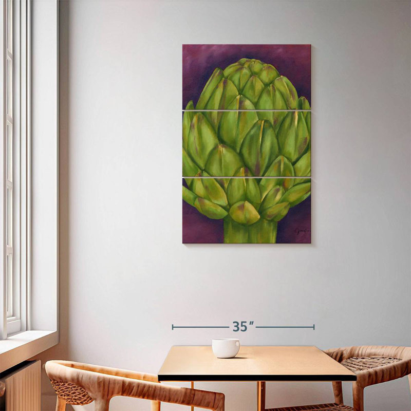 Yarlin Artichoke Head, 57" H x 36" W