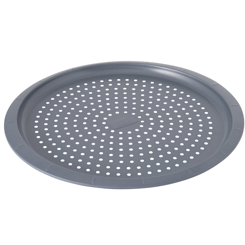 Non-Stick Carbon Steel Perforated Round Pizza Pan