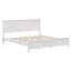 Lit plateforme moderne en bois massif avec support de lattes robuste-1166858649