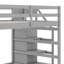 Lit mezzanine double avec armoire de rangement et escalier Jaelina-2020100341