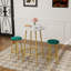 Ensemble de table de bar avec 2 tabourets de bar - table de pub moderne-400920928-400920934