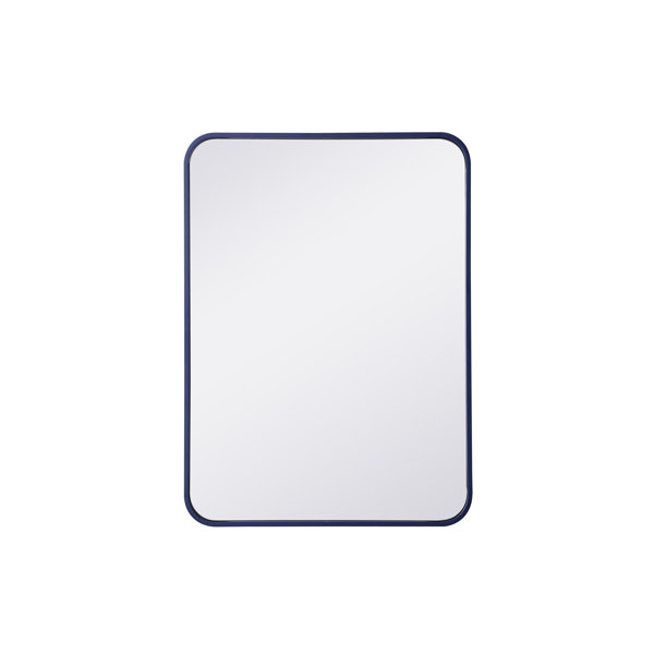 Sabine Metal Rounded Rectangle Wall Mirror & Reviews | Joss & Main