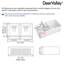 Eclipse 33" L x 18" W Double Bowl Farmhouse Kitchen Sink with Accessories-89280100