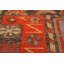 Tapis turc à teinture végétale anatolienne pré-1900 4 x 4