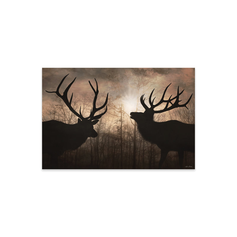 Elk Sunrise III par Lori Deiter