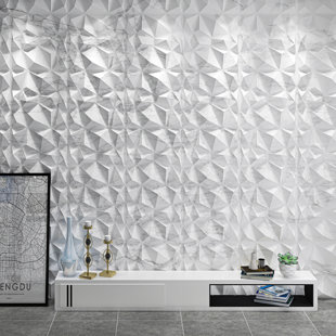 Art3d PVC 3D Diamond Wall Panel Jagged Matching for Residential Interior  Decor