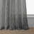 Vega Faux Linen Sheer Curtains for Bedroom, Living Room Curtains for Large Window Single Panel Drape-895109554-895109552