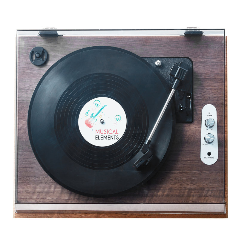 Tourne-disque portatif avec Bluetooth