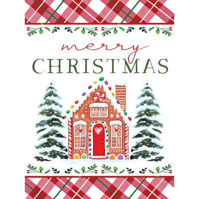 «Merry Christmas Gingerbread House» par Elizabeth Tyndall