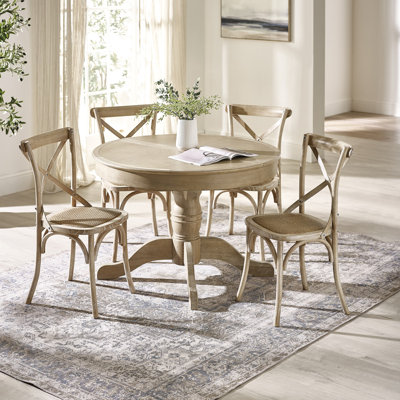 Tamkia Extendable Oak Dining Table