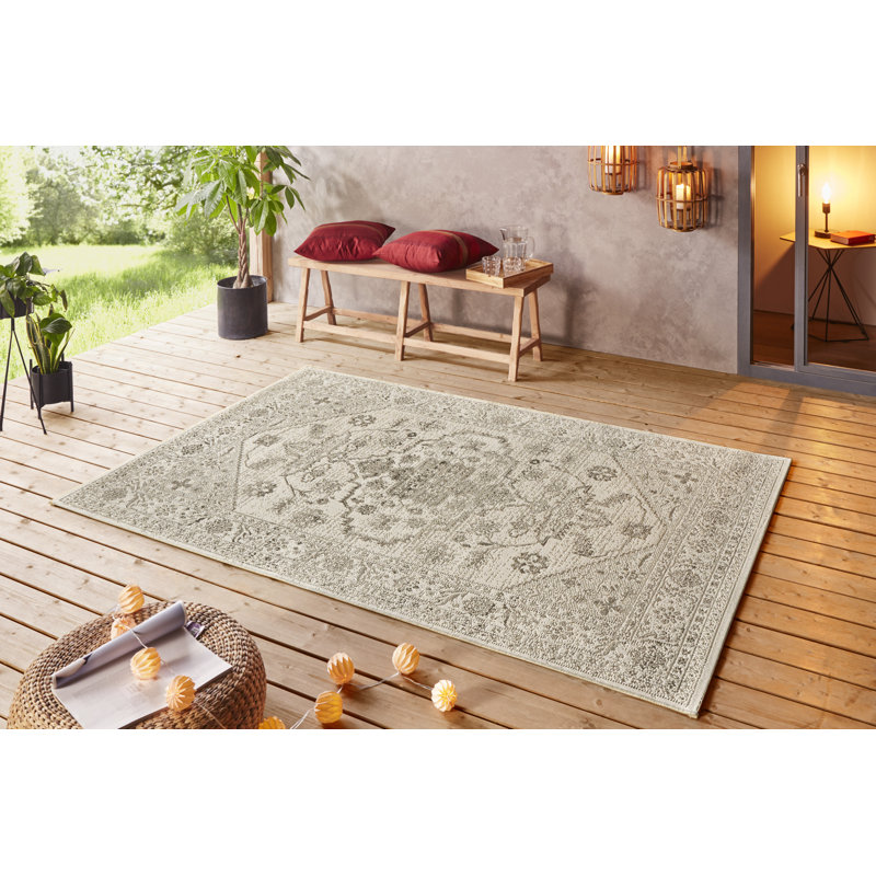 Tilos Oriental Flatweave Indoor / Outdoor Area Rug, Rectangle 160 x 230cm