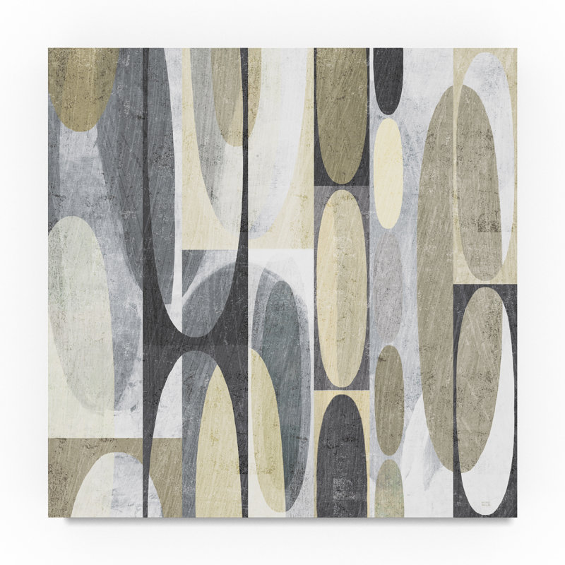 « mod pods achroma », reproduction d’impression sur toile tendue, H 18 po x l 18 po