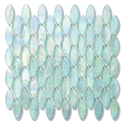 7/8" x 7/8" Domes Glass Mosaic