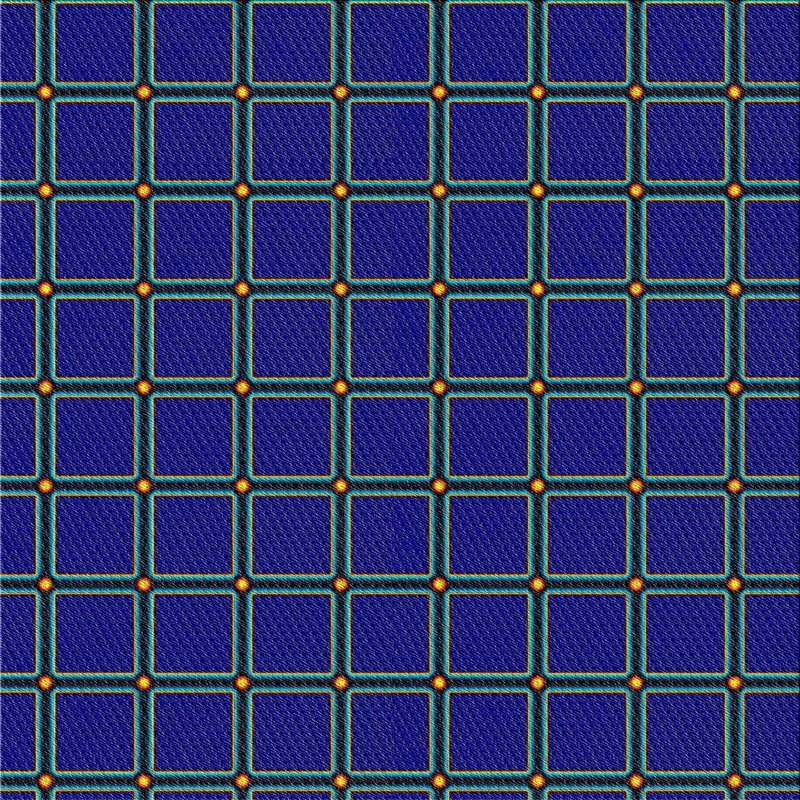 Tapis décoratif géométrique schreffler, Carré 5 pi
