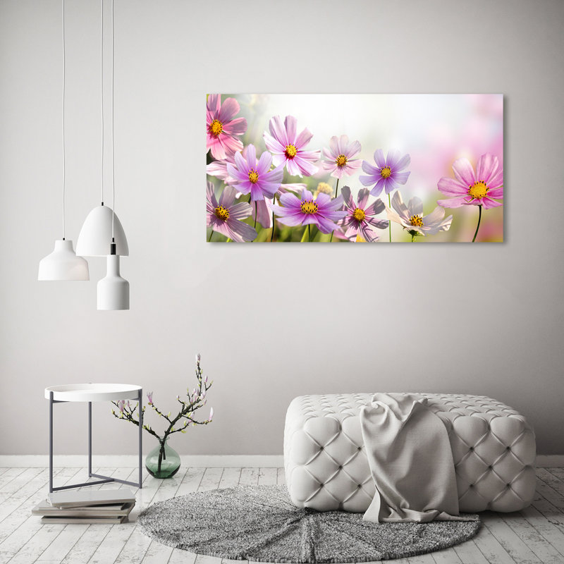 Flowers On The Meadow - Wrapped Canvas Print