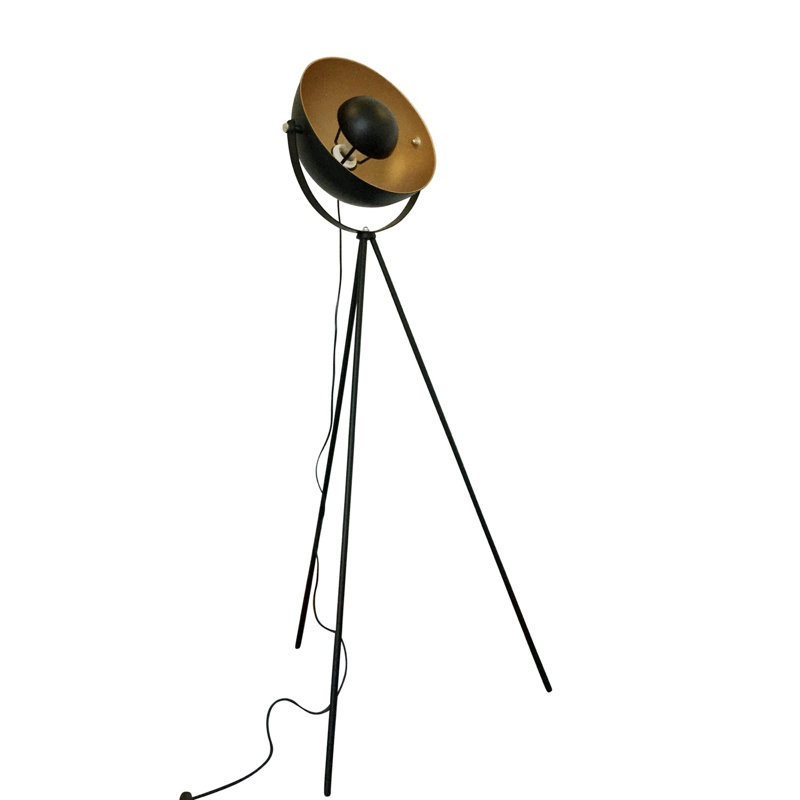 Mallen 150cm Tripod Floor Lamp, Black