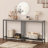 Mizpah 29.5'' Console Table Sofa Table with Shelf-744900964