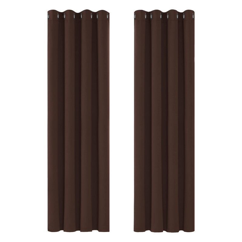 Blackout Curtain Pair, 55cm Width x 290cm Drop