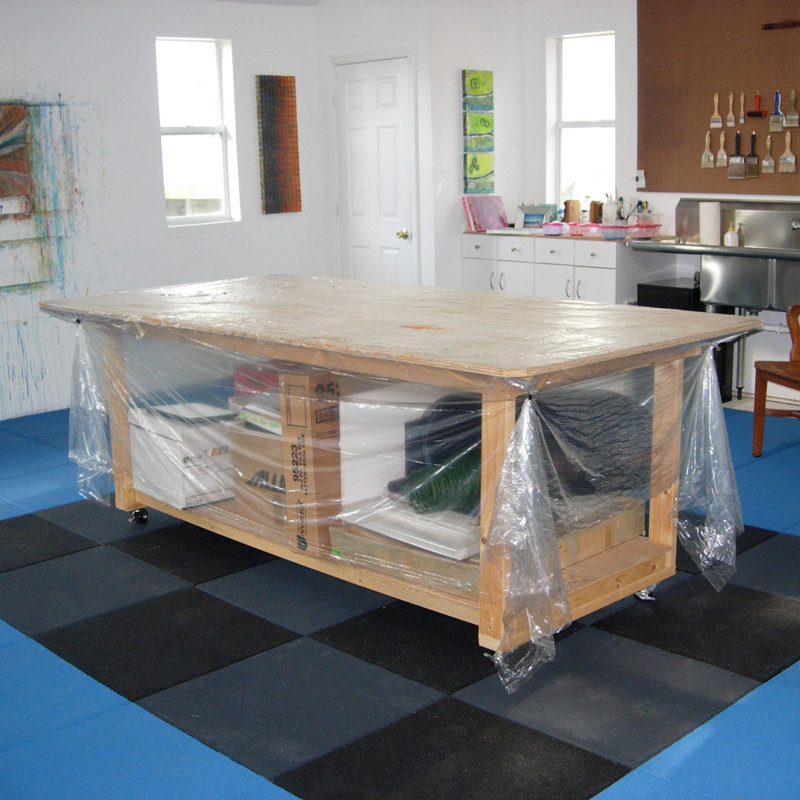 Carreaux de caoutchouc 1 po Eco-Sport, Charbon