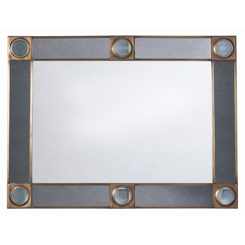 Baldwin Flat Metal Wall Mirror