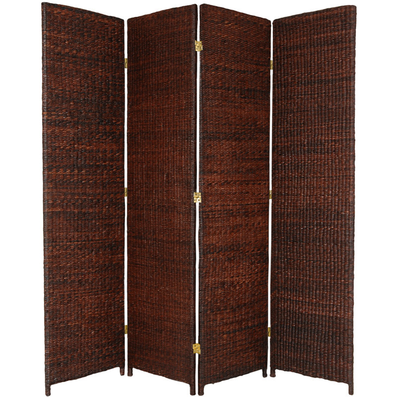 Cloison pliante 6 pi. Fickes, 4, Marron foncé