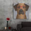 «Rhodesian Ridgeback portant des lunettes de hipster» par les affiliés Furbaby-781655429