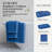 BedVoyage Towel Set 3pc - Viscose from Bamboo + Cotton - 600 GSM - Absorbent & Odor Resistant-74192519