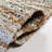 Riem Hand Woven Leather/Cotton/Jute Rug in White/Beige-849055627
