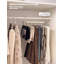 Cintre pour pantalons pliable en acier inoxydable-1580325656