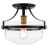 Kovac Glass Semi Flush Mount